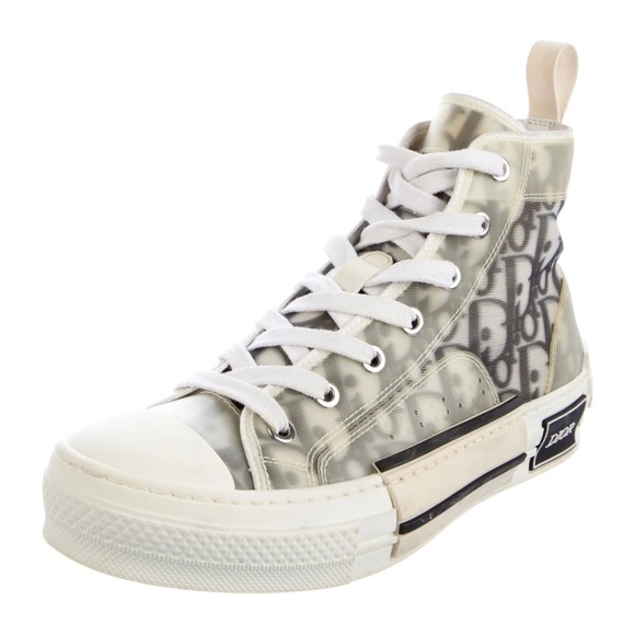 EUC/LIKE NEW Dior B23 High Dior Oblique Sneaker - Size 38 - Picture 2 of 14